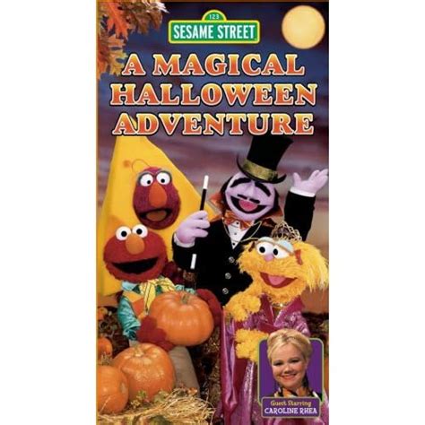 Join Big Bird and his Friends on Sesame Street's Spooky Adventure VHS